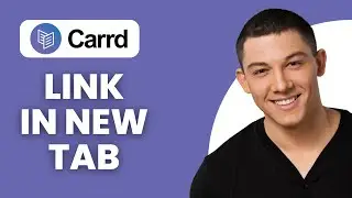 How to Open Link in New Tab in Carrd