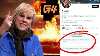 G4TV Host NUKES Entire Twitter History - Legendary Meltdown Continues!