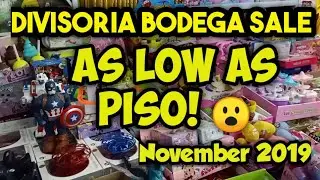 Divisoria Toys Bodega Sale November 2019