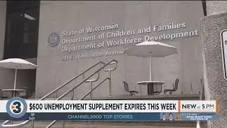 $600 unemployment supplement expires this week