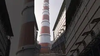 thermal power plant chimney #shortvideo#