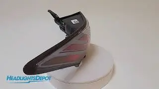 Tail Lights Left Driver On Body Pair 2011-2014 Lexus CT200h
