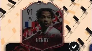 Madfut 23 |Moment of completing the Icon Throwback Thierry Henry objective and open some decent pack