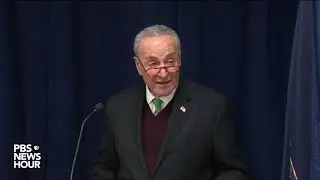 WATCH: Schumer outlines requests for impeachment documents and witnesses during Senate trial