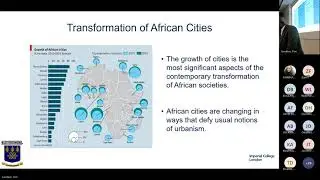 Lecture: Characterizing environmental inequality in African cities. Professor Samuel Agyei-Mensah