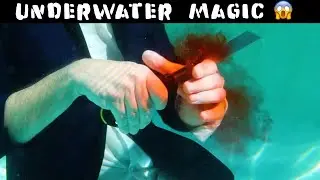 UNDER WATER Magic tricks 🧟&zwj;♂️-Julien Magic
