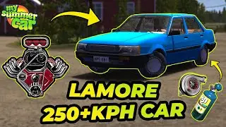 NEW CAR - DRIVABLE LAMORE! | My Summer Car #82