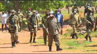 Gen. Museveni seen in fresh training of over 6000 new soldiers to join UPDF, says Uganda is secure..