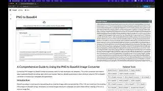Convert PNG to Base64 Online in 3 Easy Steps
