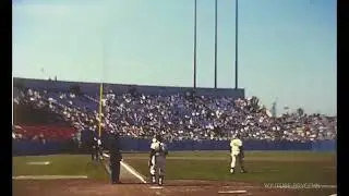 Vintage Baseball: San Francisco Giants vs San Diego Padres April 20th, 1969 | Film Scan