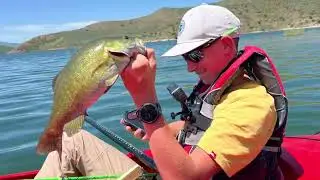 Smallmouth fishing at east canyon reservoir #fishing #bassfishing #smallmouthbass #fishingislife 