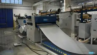 PRODUTECH Coil fed laser production line ISEO 4 kW A2 1500 S4