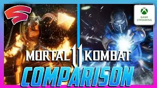 Stadia vs Xbox Cloud Gaming Mortal Kombat 11 Browser Comparison