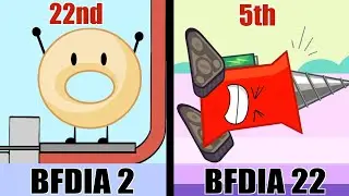 BFDI Elimination Order BFDIA 1-22 | WHO WILL WIN BFDIA?