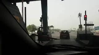 NH 48 funny toll barrier.