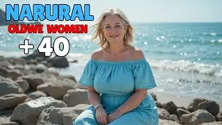 Natural Older women over 70 and 85 ?Sapphire Glow Neck Wrap Dress Timeless Fashion for older woman