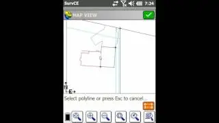 Carlson SurvCE Tutorial: Staking Out a Polyline in Define Alignments