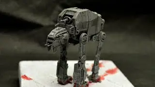 Star Wars The Last Jedi AT-M6 Bandai model
