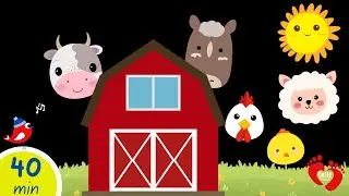 Baby Sensory Farm Animals | Calm Visuals & Soothing Music