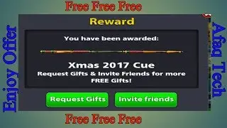 8 ball pool xmas free cue 2018 by miniclip