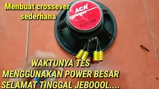 tes speaker 8 in untuk mid anti jebol