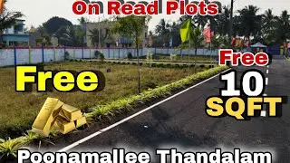 தண்டலம் அருகில் Premium villa Plots For Sale | Residential Plots | 10 Gold Coin Free | Thandalam