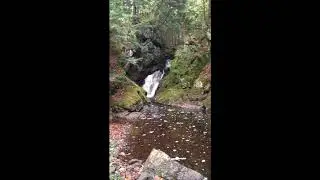 Michigan waterfall ROCKY FORTY FALLS
