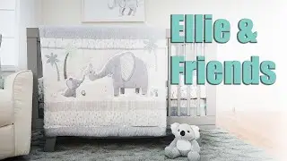 Ellie and Friends Crib Set by Sammy & Lou