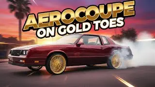 Candy Painted Monte Carlo SS Aerocoupe On Gold Daytons