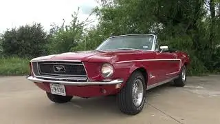 1968 Ford Mustang 302 Holley Fuel Injected convertible