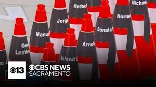 Caltrans honors 194 fallen highway workers in West Sacramento memorial