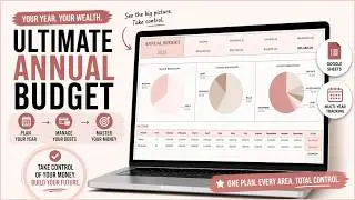 Ultimate Annual Budget Planner Tutorial in Google Sheets | Step-by-Step Guide