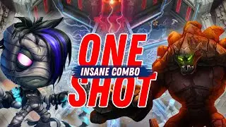 One Shot Builds with Amumu and Malphite | Lol Arena Gameplay