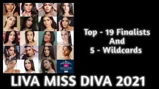 Top 19 Finalists And 5 Wildcards - Liva Miss Diva 2021