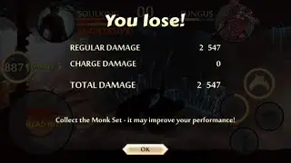 Shadow Fight 2 | 2547 Damage to Fungus with Time Shift