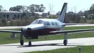 Piper PA-46-350P Malibu Mirage, N83EC departing KCJR on 10/25/14