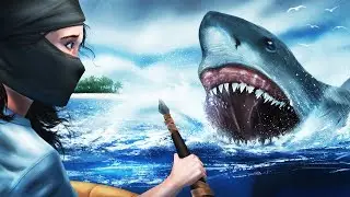 THATS A MEGALODON! - Stranded Deep - Part 7 (Multiplayer)