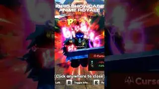 Shiny Monarch Igris (Aura Farmer) Showcase Anime Royale #animeroyale  #animevanguards #als