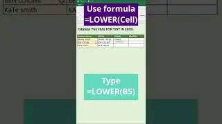 How to change the Text case in Excel | Upper Lower Proper | Excel Tricks & Tips