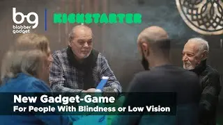 Card Games For Blind And Visually Impaired People: Blabber Gadget | Long Version With 3D animation