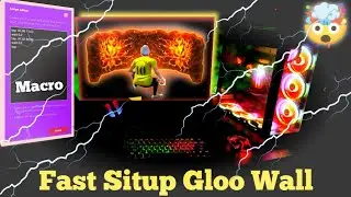 fast sit up gloo wall macro in pc 🔥🔥 || fast sit up gloo wall macro in pc bluestacks 4/5 💯👌 || ff