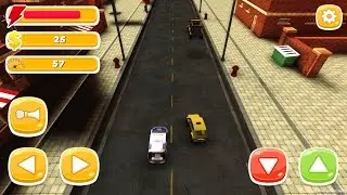 Toy Car Simulator - Highway Mode - Playing with Travis