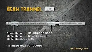 Beam trammel HELIOS PREISSER