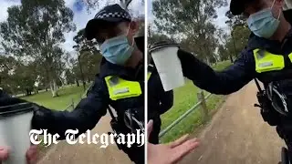 Melbourne police 'check coffee cups' to ensure residents aren't violating mask mandates