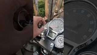 Royal Enfield Classic 350 dark stealth black 2024 | Pure Exhaust Thump ✨