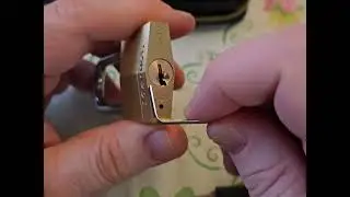 Yellow Belt Submission r/lockpicking Masterlock 140