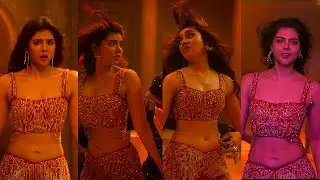 Kalyani Priyadarshan and krithishetty glamorous navel show | Malayalam actress | 4K 60 FPS |