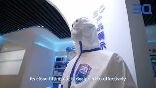 3Q CAT III PPE Suit Overall Workwear Industrial Chemical Protective Coverall Gown