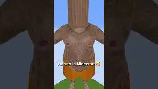 Naruto Build (best one yet) 😈#naruto #narutoshippuden #anime #fyp #memes #minecraft #minecraftmemes