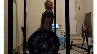 3 Plate Deadlifts for 3 Sets 